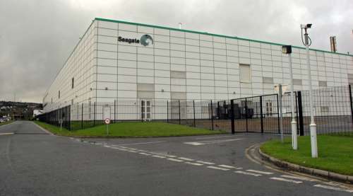 Seagate production facility in Derry, Ireland free photo