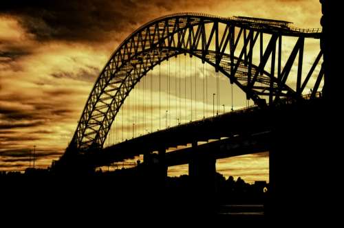 Silver Jubilee Bridge in Manchester free photo