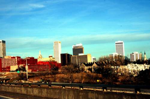 Skyline and Buildings in Tulsa, Oklahoma free photo