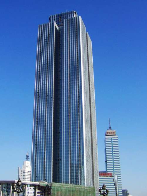 Skyscrapers in Tianjin, China free photo