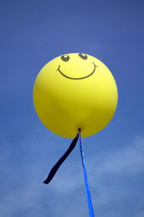 Smiley Face Balloon free photo