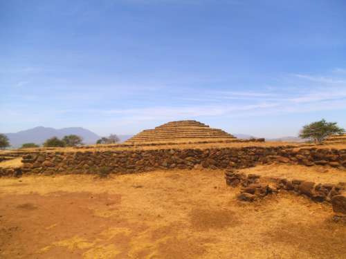 Teotihuacan Pyramids in the Mexico Valley free photo