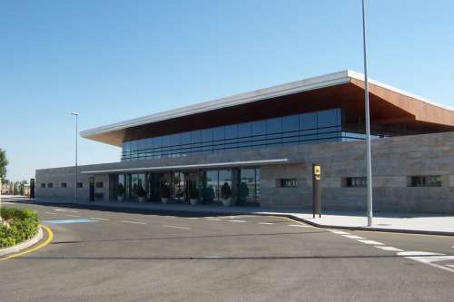 Terminal Albacete Airport in Spain free photo