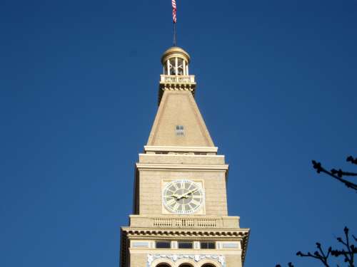 The Clock Tower in Denver, Colorado free photo