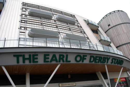 The Earl of Derby Stand at Aintree Racecourse, Liverpool, England free photo