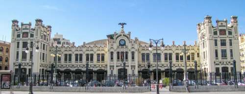 The North Station in Valencia, Spain free photo