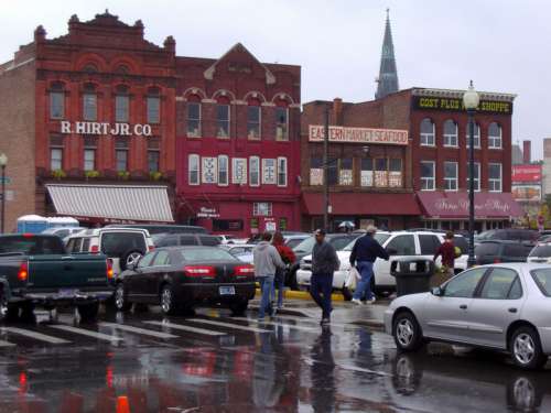 The R. Hirt Jr., Co. in the Eastern Market free photo