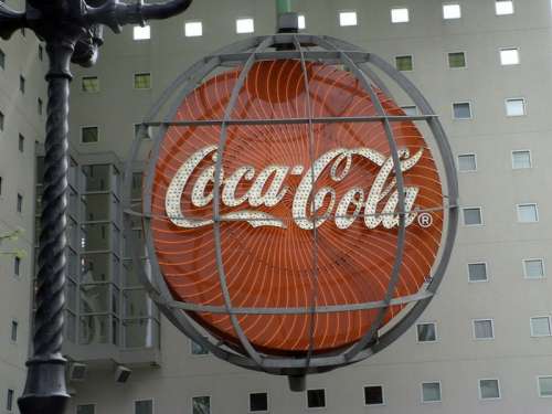 World of Coca-Cola symbol in Altanta, Georgia free photo