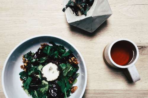 tea salad health