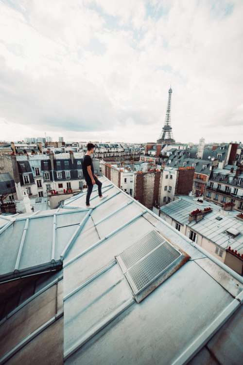 On the rooftops of Paris