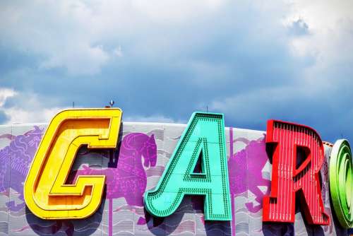 Big Colorful Letters