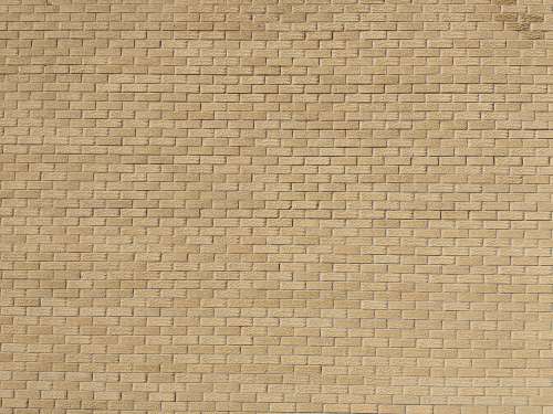 Blonde Brick Wall Texture