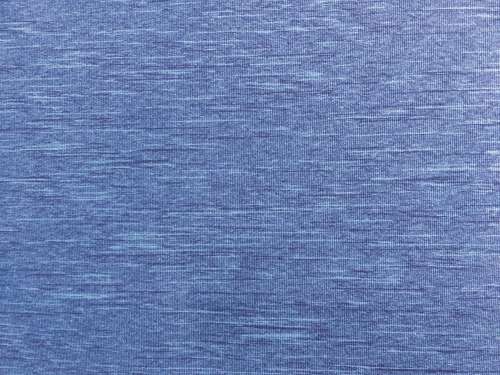 Blue Variegated Knit Fabric Texture