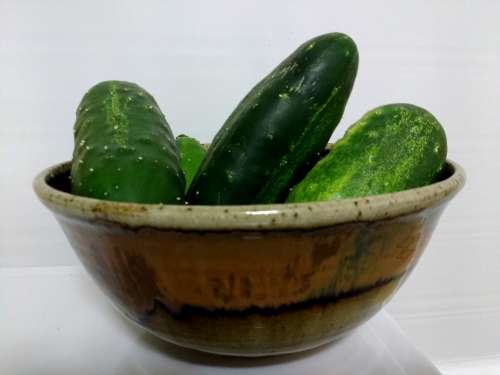 Bowl Full of Cucumbers