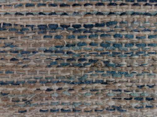 Brown and Blue Woven Rug Texture