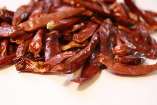 Dried Red Tree Chilis