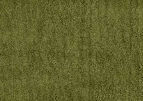 Olive Green Terry Cloth Towel Texture