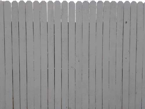 Painted Cedar Privacy Fence Texture