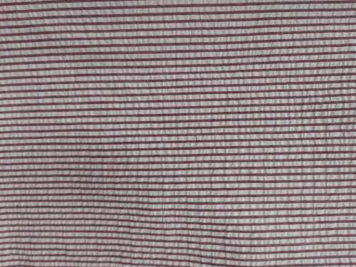 Red and White Striped Fabric Texture