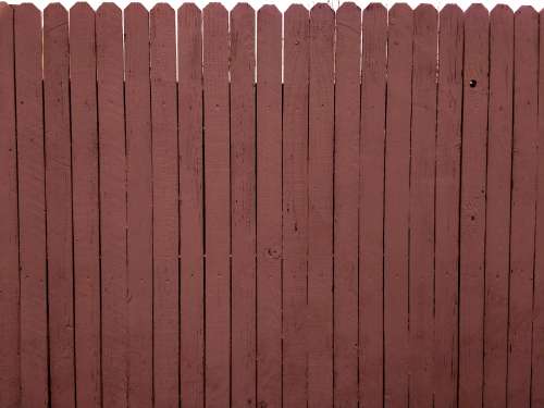 Red Painted Fence Texture