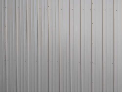 Ribbed Metal Siding Texture – Beige