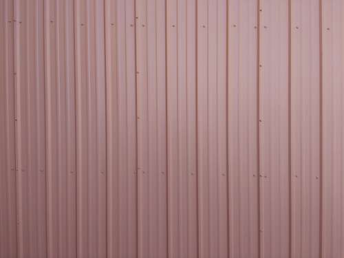 Ribbed Metal Siding Texture Red