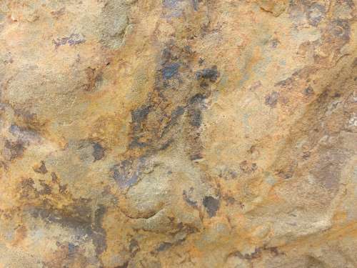 Sandstone with Iron Oxidation Texture