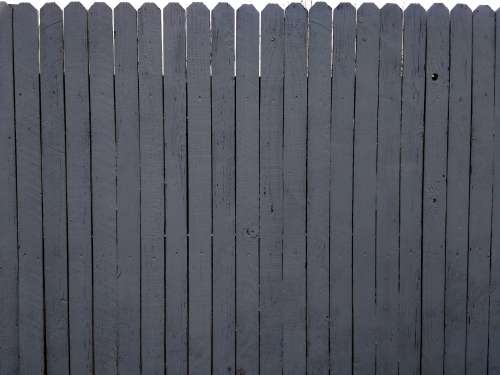 Steel Blue Painted Fence Texture