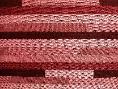 Striped Red Upholstery Fabric Texture