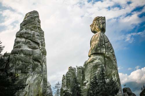 Adrspach-Teplice Rocks in Czech Republic