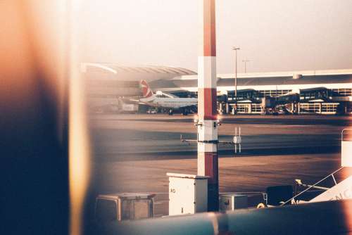 Airport Vintage Photo