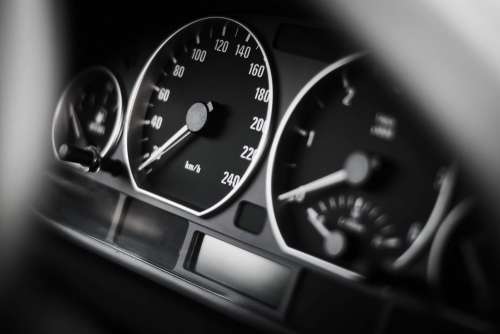 BMW Speed-o-meter
