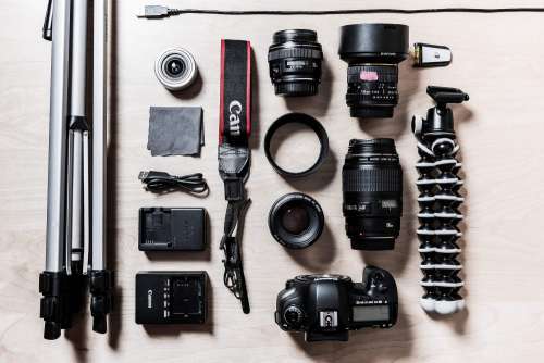 Camera Gear Photographer Equipment