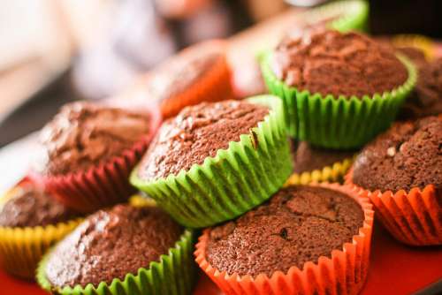 Colorful Muffins