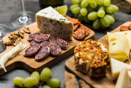 Danish Blue Cheese Gourmet Plate