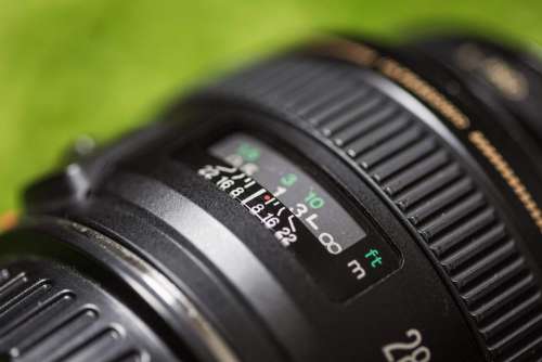 DSLR Camera Lens Macro Close Up