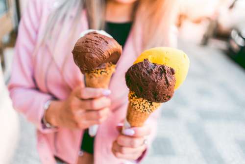 Girl with an Ice Cream