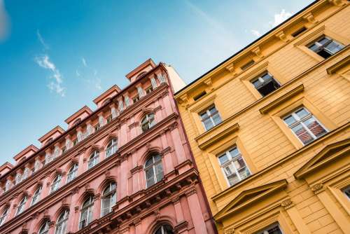 Random Buildings in Prague, Czechia