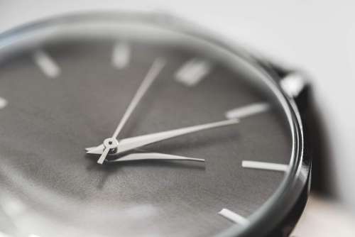 Simple & Classy Silver Watches Close Up