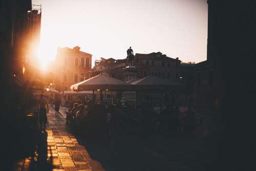 Random Square in Venice, Italy