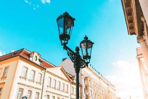 Old Street Lights in Prague