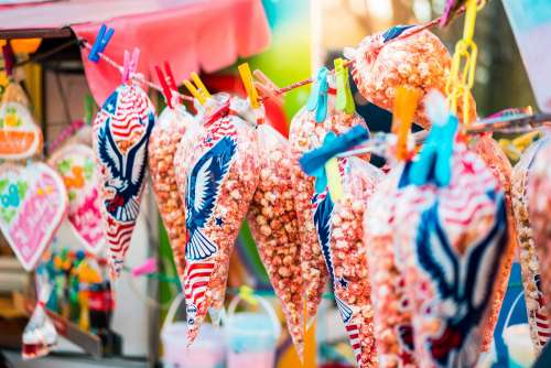 Sweet Popcorn on Fun Fair