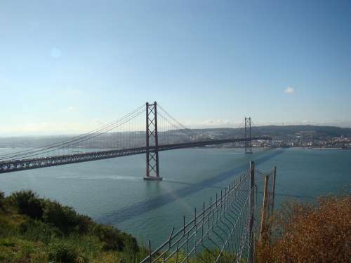 25Th Of April Bridge Portugal Lisbon
