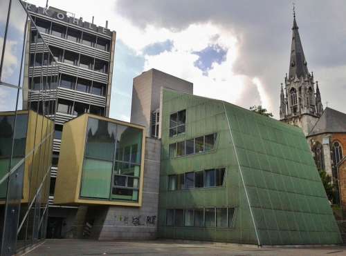 Aachen Architecture Building Modern Facade