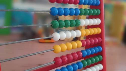 Abacus Computational Aids Wooden Balls Mathematics