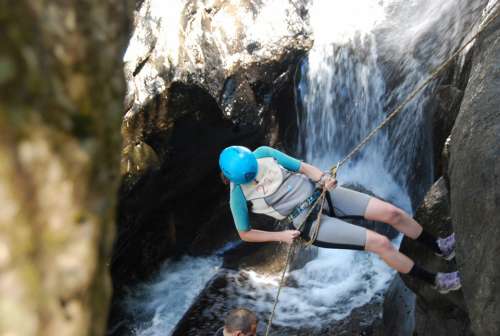 Abseiling Canyoning Sports Adventure Outdoors