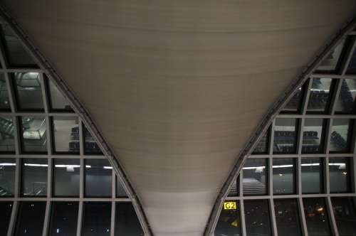 Abstract Airport Bangkok