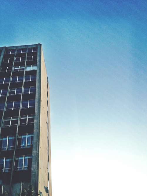 Abstract Building Flats Flat Architecture