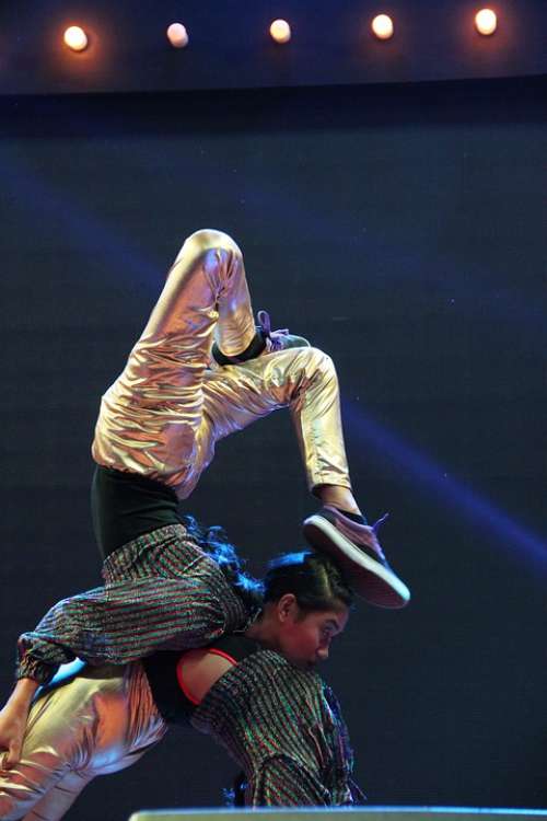 Acrobat Performer Dancer Theatre Girl Theater