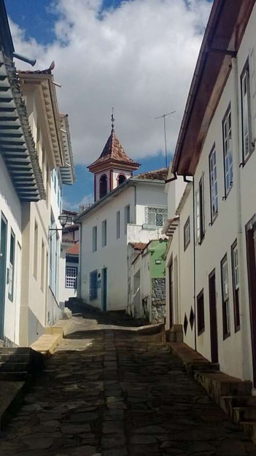 Adamantine Minas Historic City Brazil